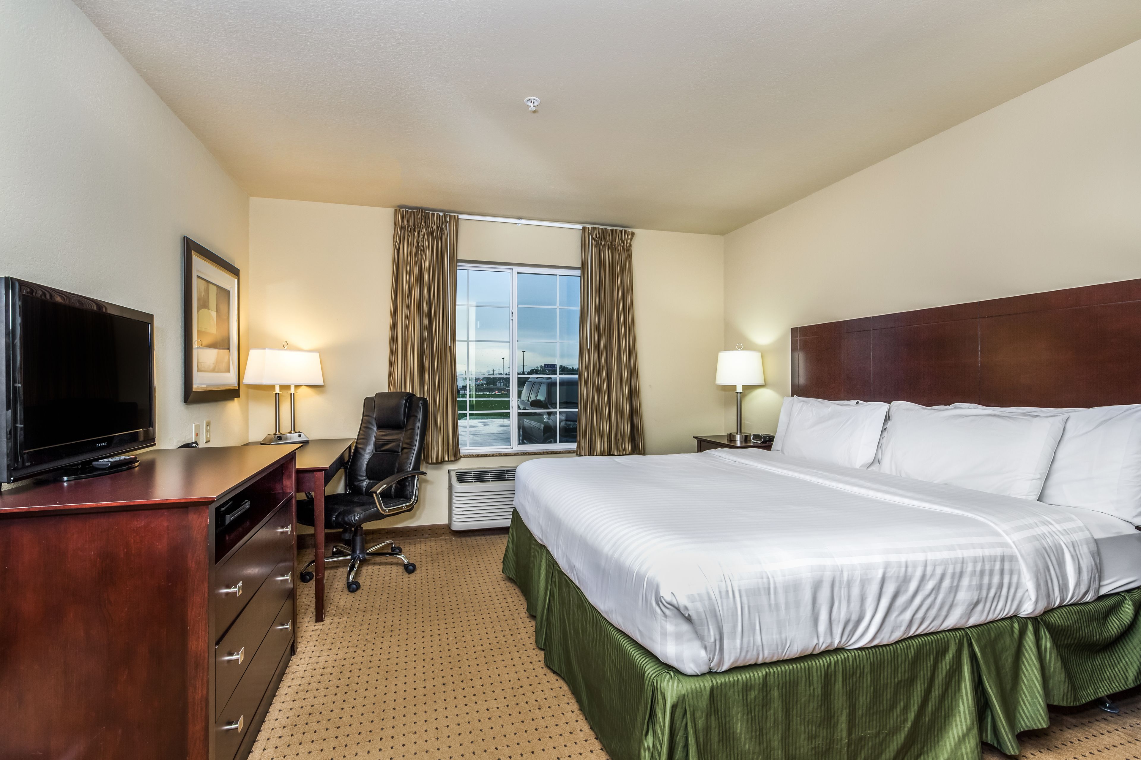 room, 1 king bed, accessible roll in shower, non smoking | down duvets, pillow-top beds, in-room safe, desk