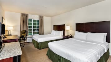 Room, 2 Queen Beds, Accessible Roll in Shower, Non Smoking