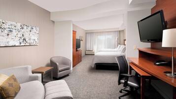 Escriptori, planxa i posts de planxar i llits addicionals gratuïts