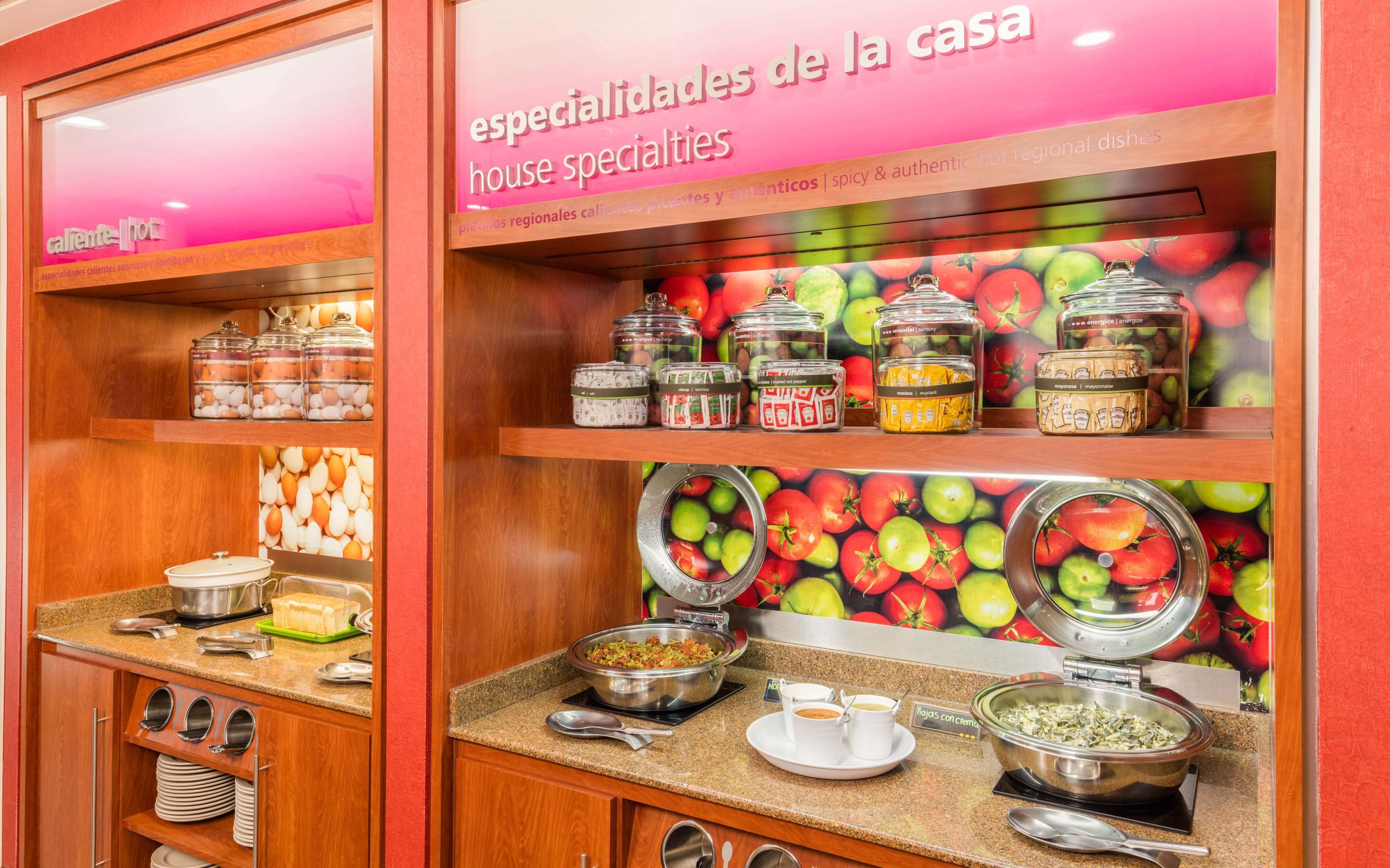 Free daily self-serve breakfast