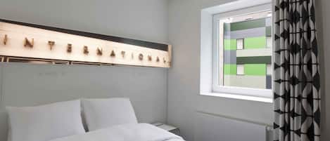 Down duvets, in-room safe, individually decorated