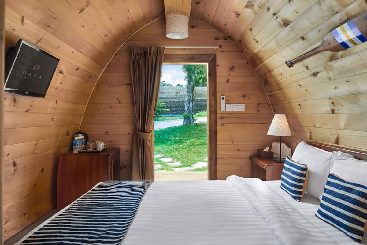 Eco Pod King | 1 bedroom, premium bedding, minibar, in-room safe