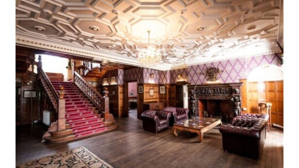 Unclassified image, 1 of 50, button - Court Colman Manor (Bridgend)