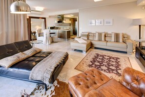 Executive-Zimmer, 2 Schlafzimmer | Wohnbereich