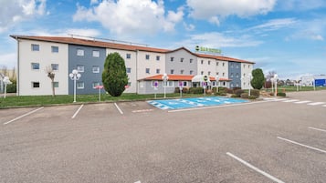 Façade de l’hébergement