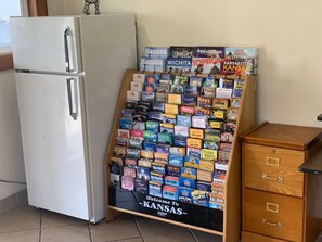 A display of travel guides and maps for Kansas attractions. - Budget Lodge Inn Abilene KS (Abilene)