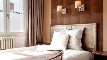 Bureau, lits bébé (gratuits), Wi-Fi gratuit, draps fournis