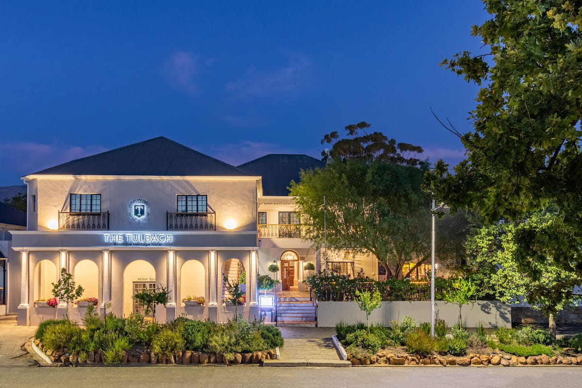 front of property – evening/night