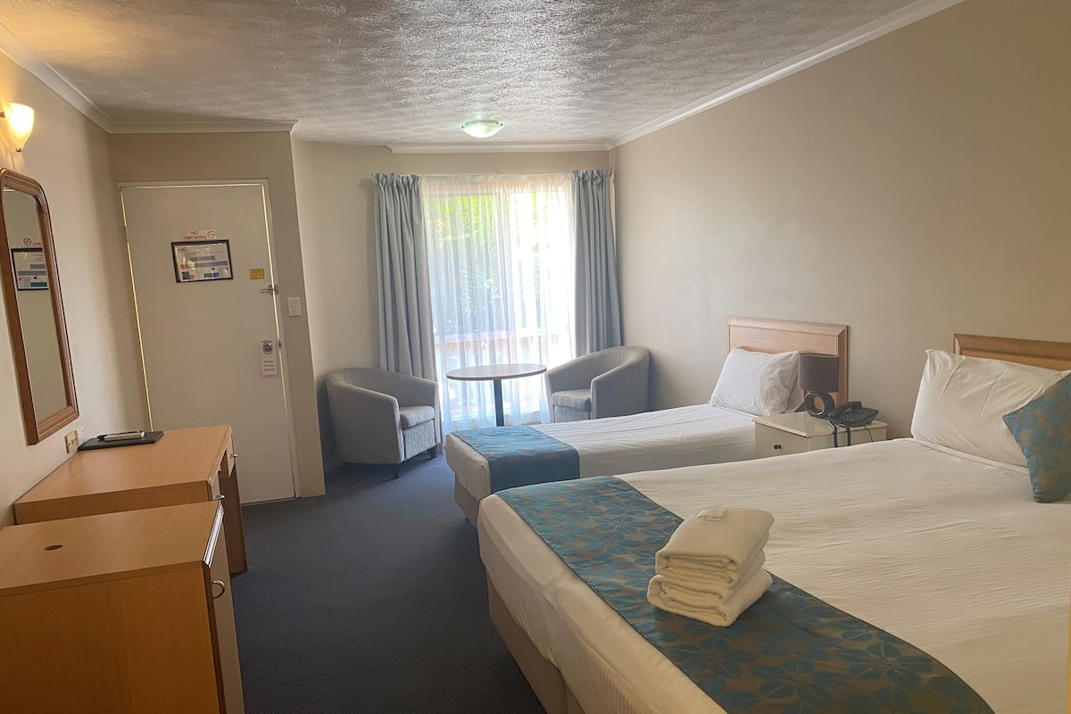 Twin share | 隔音、熨斗/熨衣板、免费 WiFi、床单