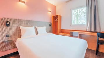 Premium bedding, memory-foam beds, desk, free WiFi
