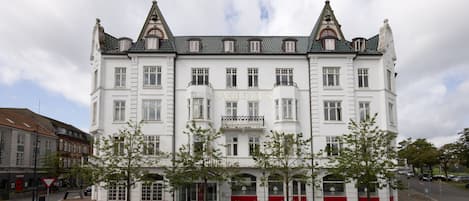 Fassade der Unterkunft