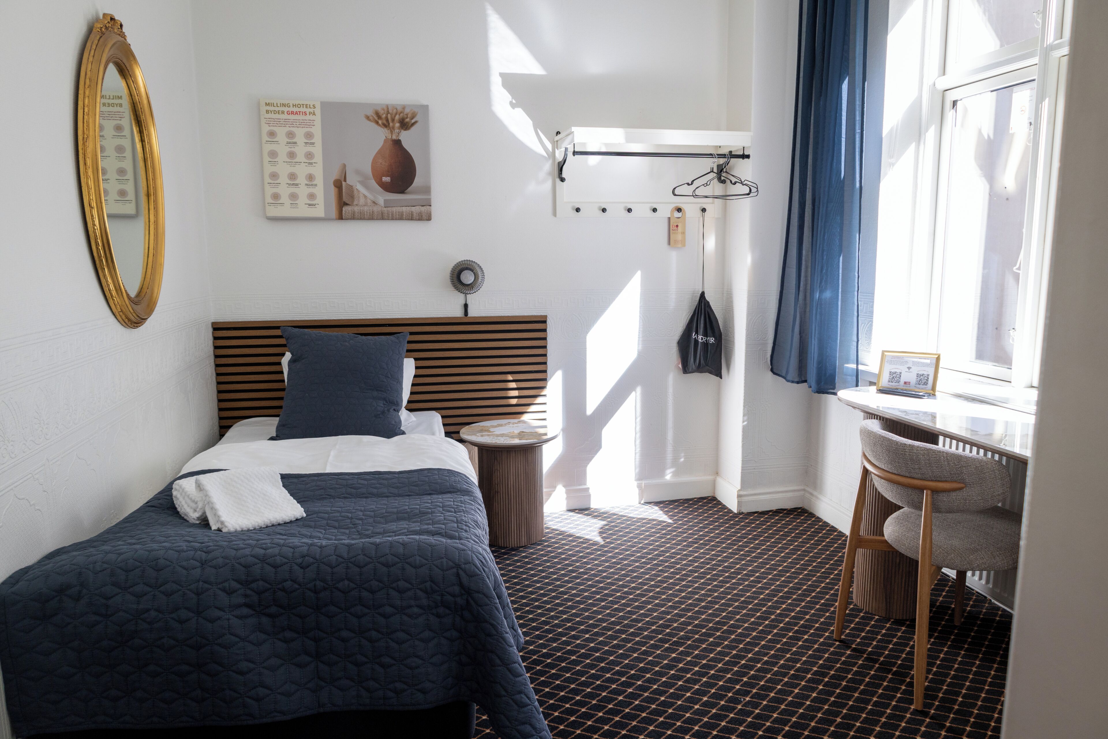 Standard-Einzelzimmer, 1 Einzelbett | Schreibtisch, Bügeleisen/Bügelbrett, kostenloses WLAN, Bettwäsche