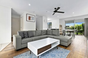 Apartment, 3 Bedrooms | Living area - Ramada Encore by Wyndham Whale Cove (Urangan)