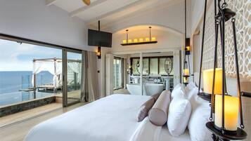 別墅 | 高級寢具、迷你吧、房內夾萬、書桌