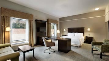 Studio, 1 King Bed, Accessible, Non Smoking | Desk, blackout curtains, iron/ironing board, free rollaway beds