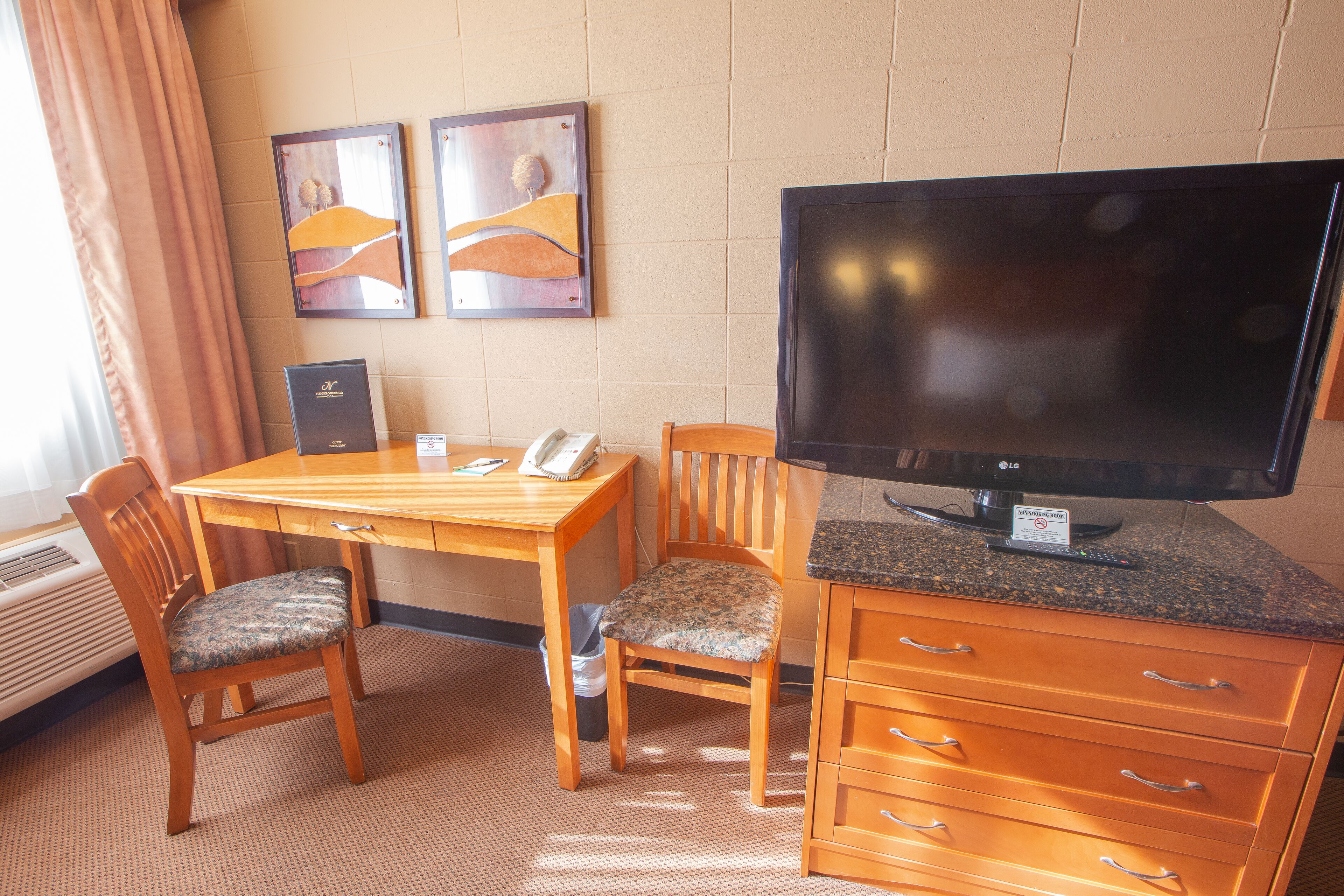 premium bedding, down duvets, pillow-top beds, individually decorated