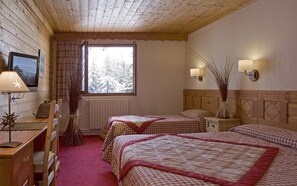 In-room safe, desk, soundproofing, free cots/infant beds
