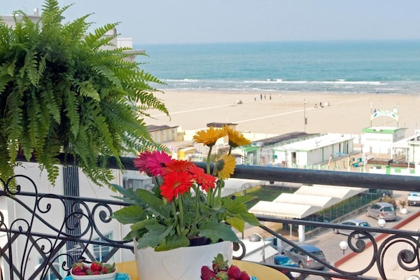 Family Apartment, 1 Bedroom, Sea View | Balcony