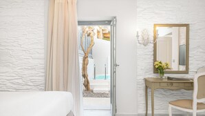 2 Room Suite With Private Pool | 이집트산 면 시트, 고급 침구, 오리/거위털 이불, 셀렉트 컴포트 침대