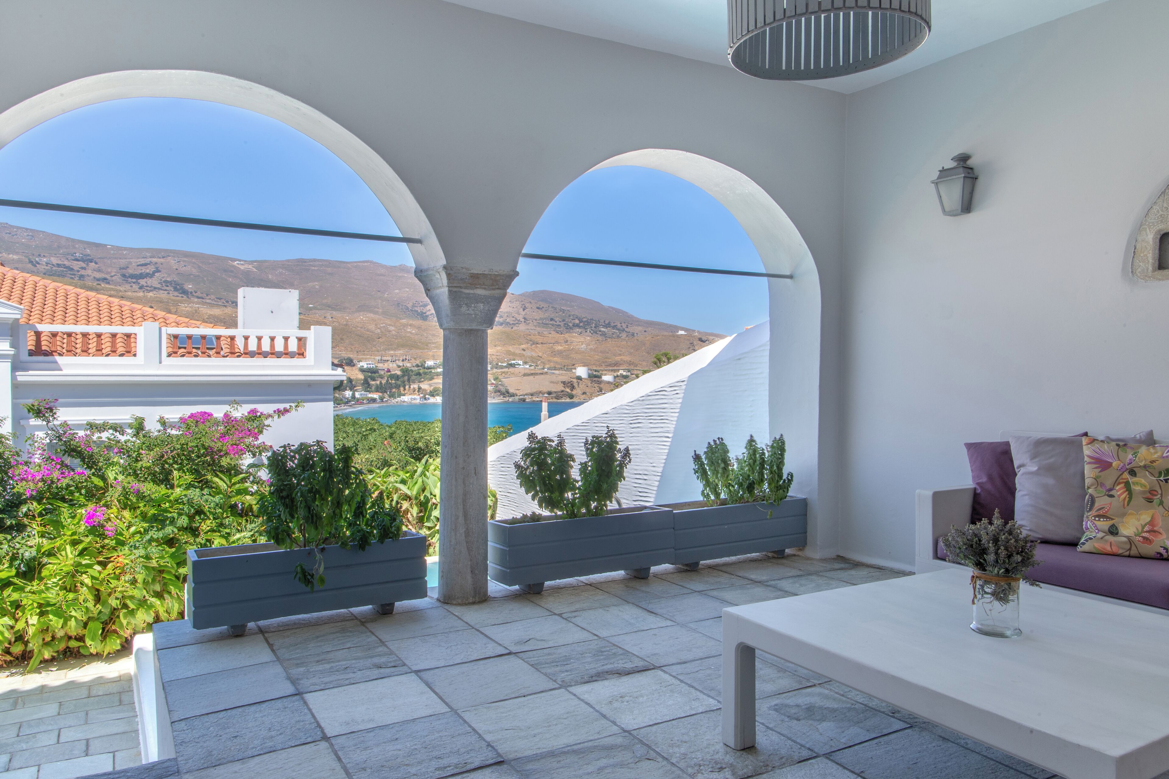 captain s sea view home w. private pool | view from room