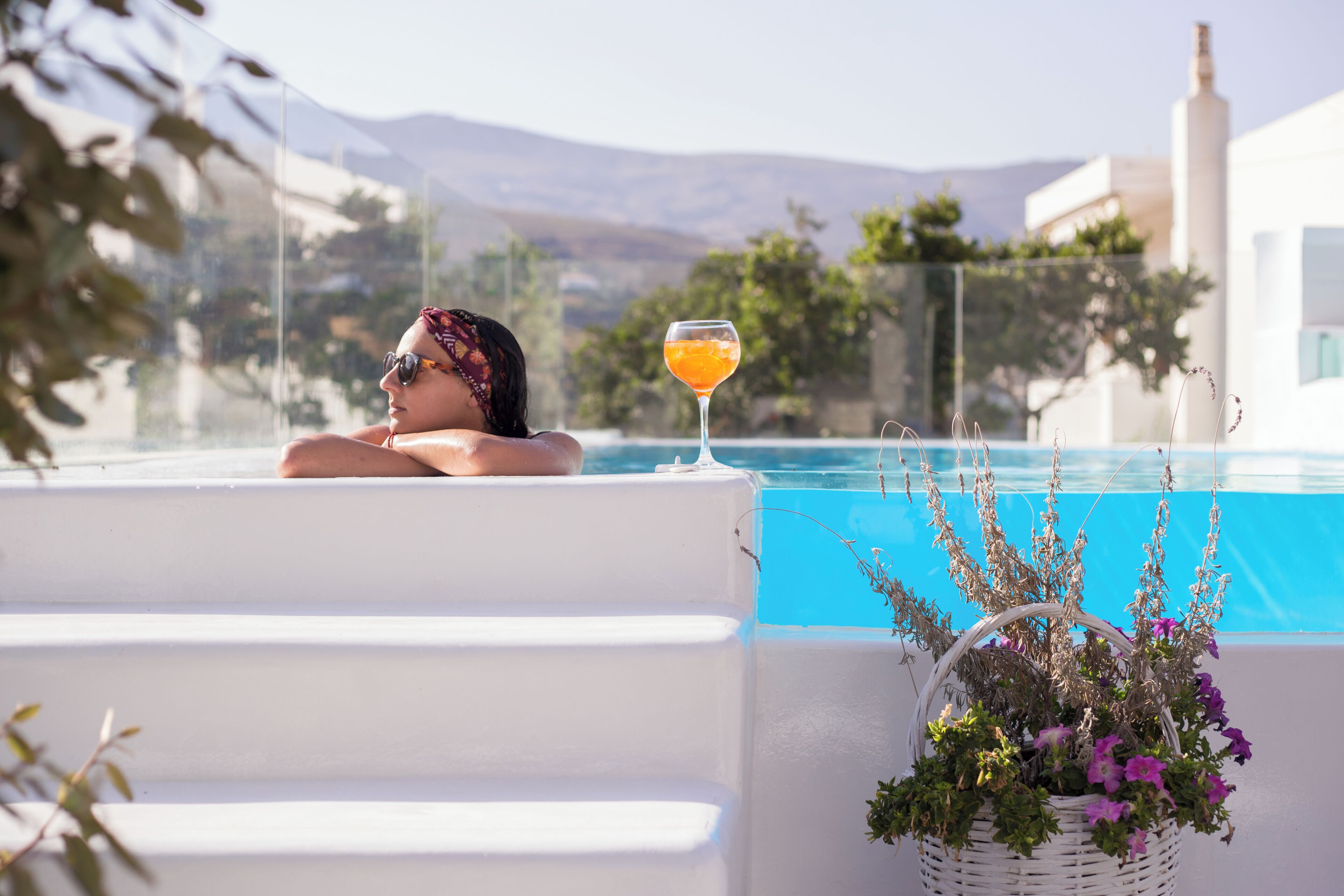 Seasonal outdoor pool