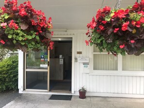 Entrada de la propiedad