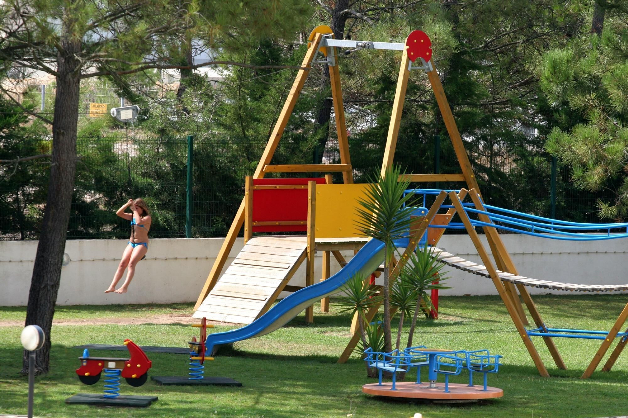 Utendørs lekeområde for barn