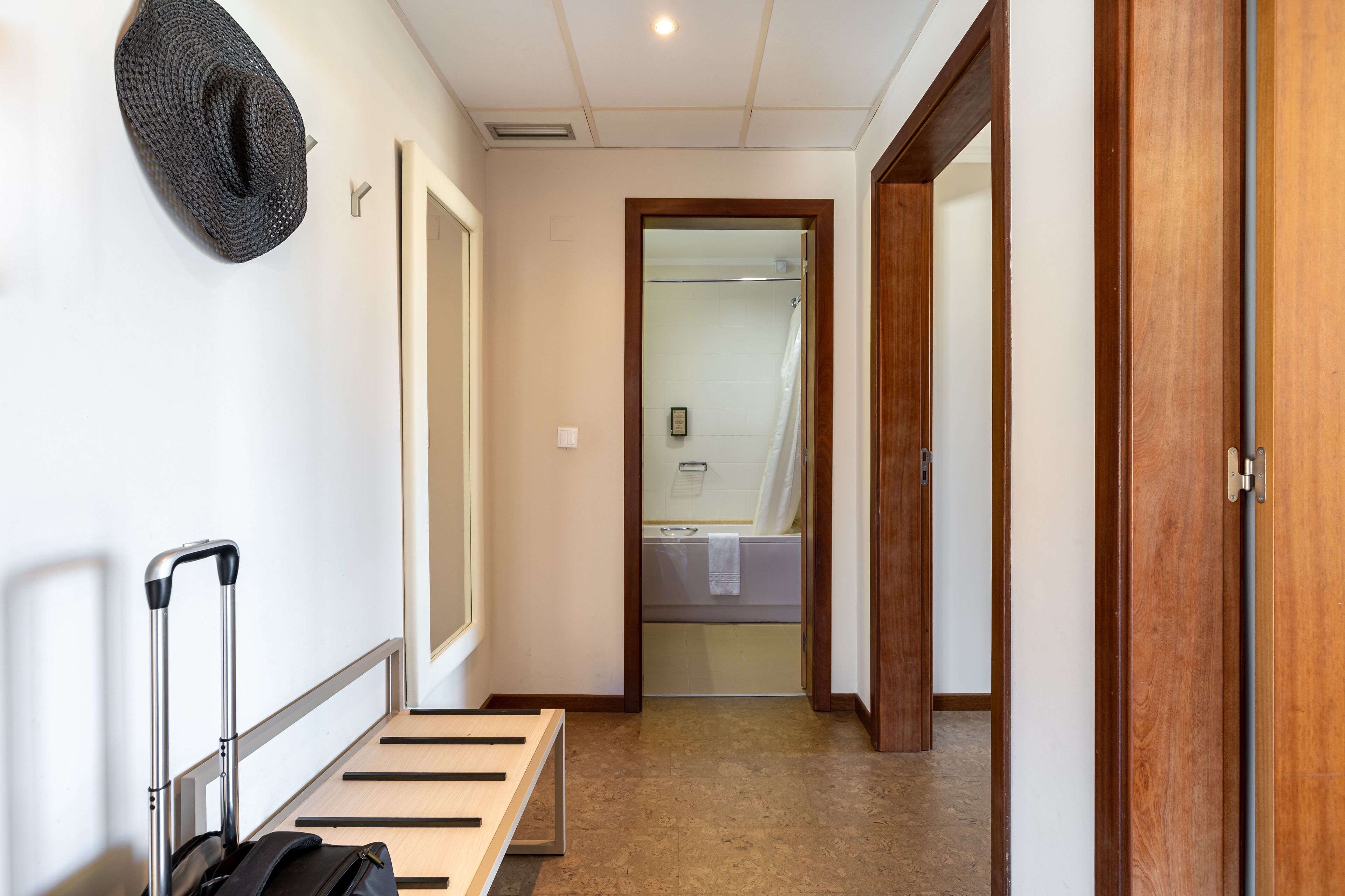 family suite, pool view | minibar, in-room safe, individually decorated, individually furnished