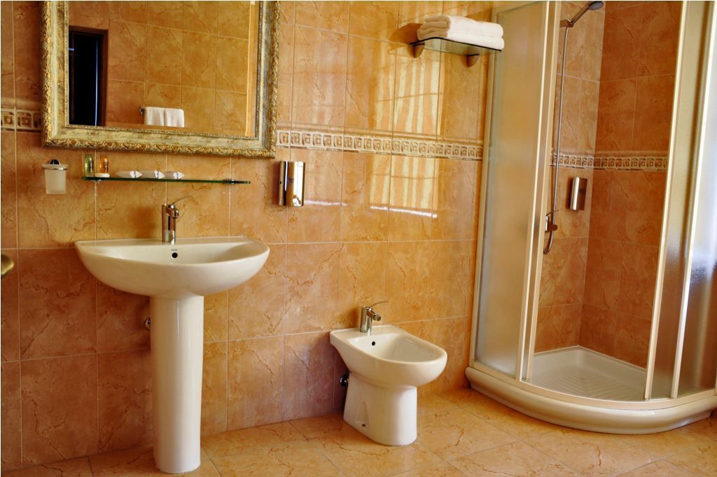 double room | bathroom | hair dryer, bathrobes, towels