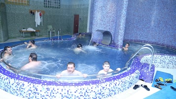 Indoor pool, outdoor pool