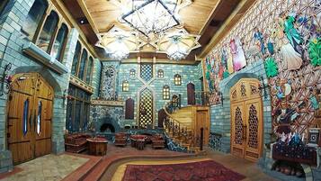 4 restaurants, breakfast, lunch, dinner served; Eastern European cuisine