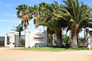 Udsigt fra overnatningsstedet