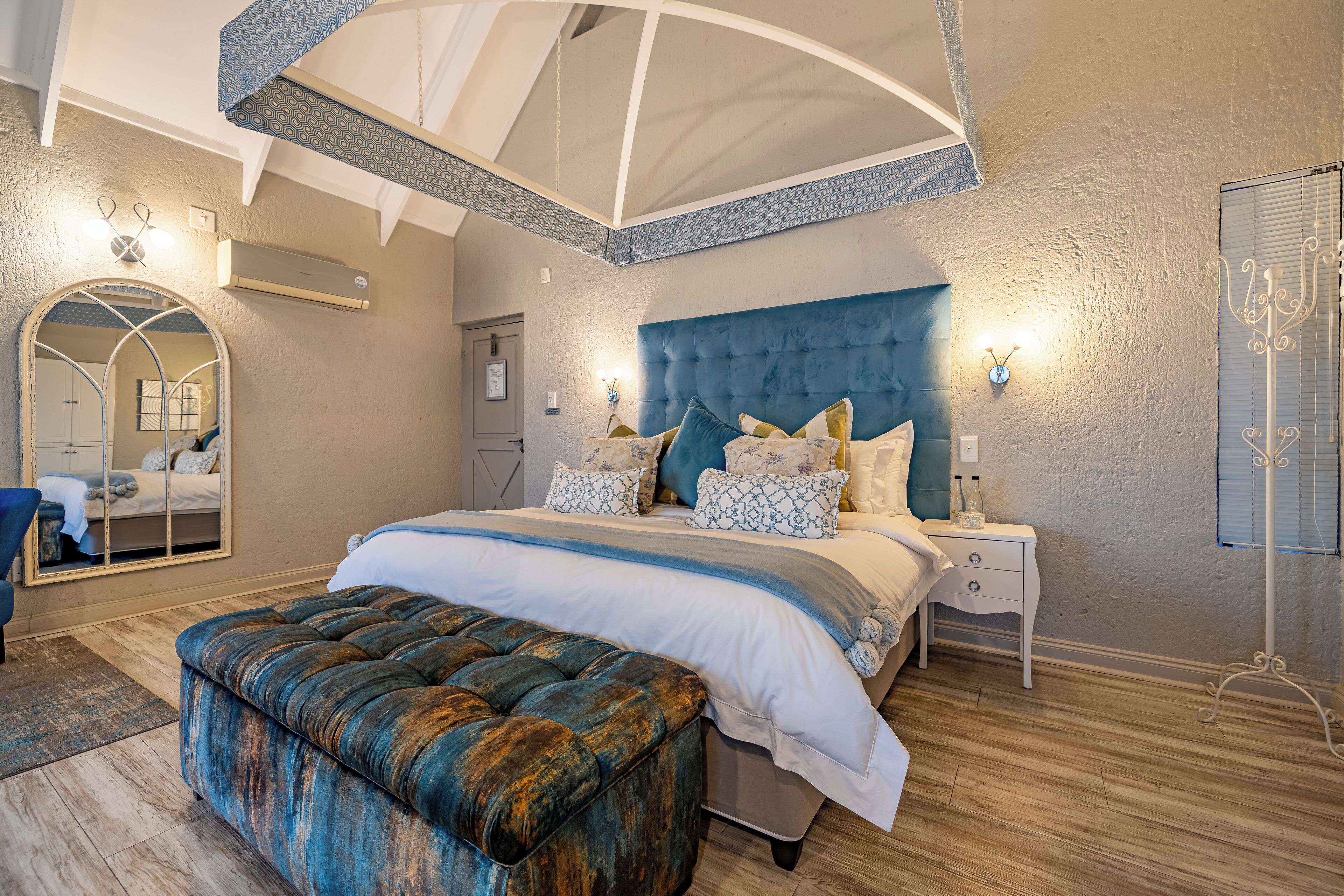 Quarto casal executivo, 1 quarto, sacada | Roupas de cama de algodão egípcio, camas com colchões pillow-top