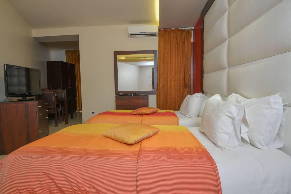 Double Room | Select Comfort beds, minibar, in-room safe, desk