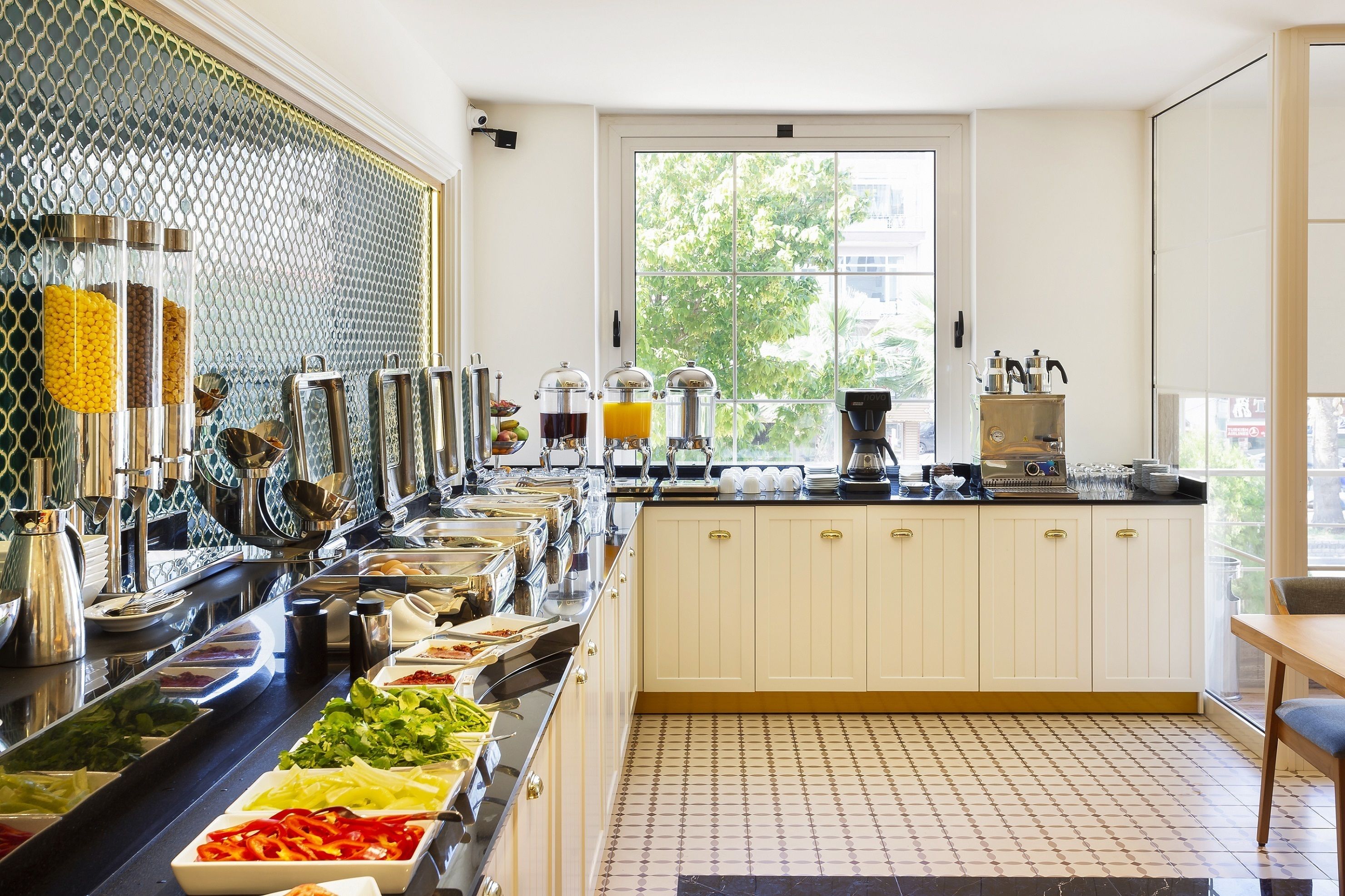 daily buffet breakfast (eur 10 per person)