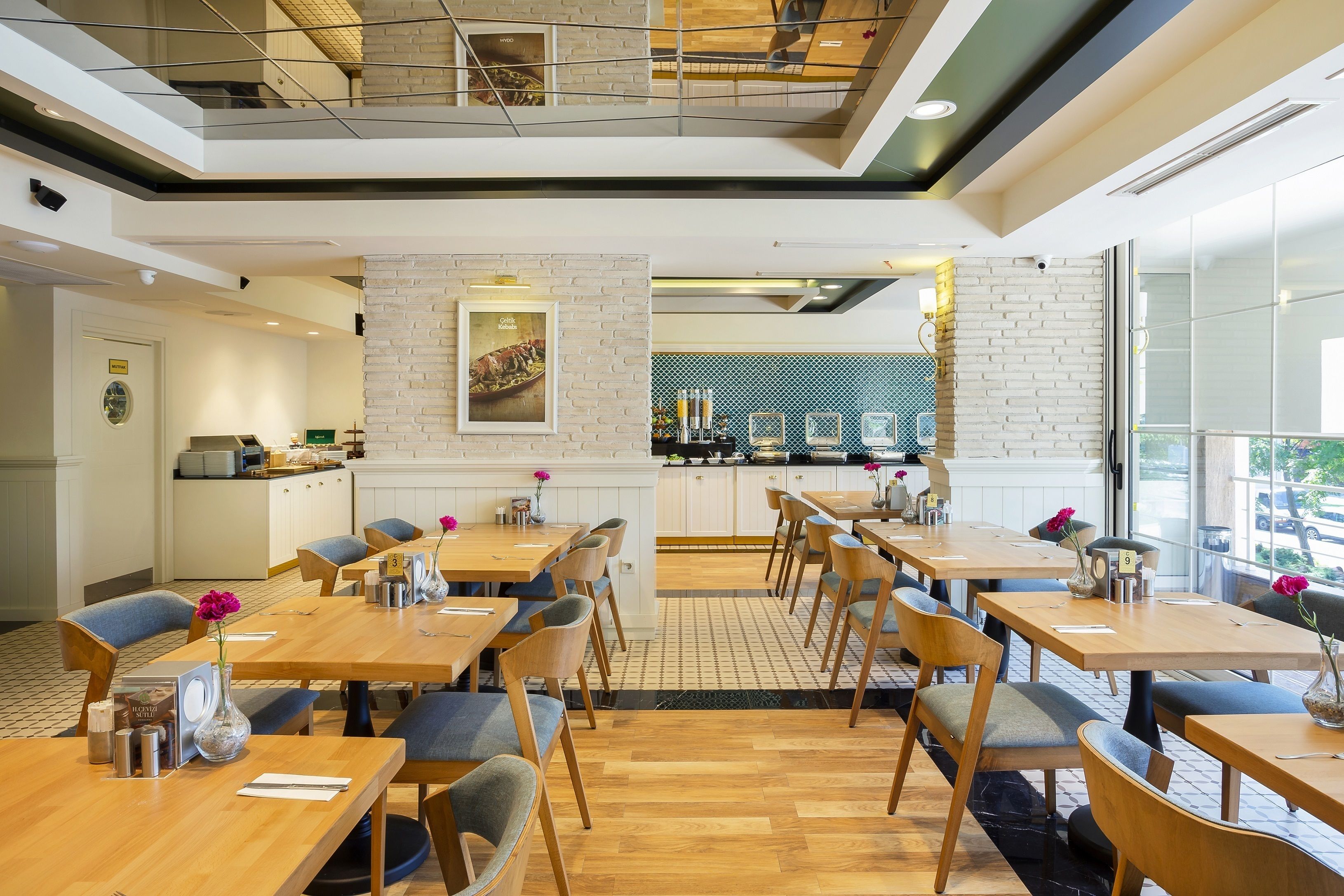 Daily buffet breakfast (EUR 10 per person)