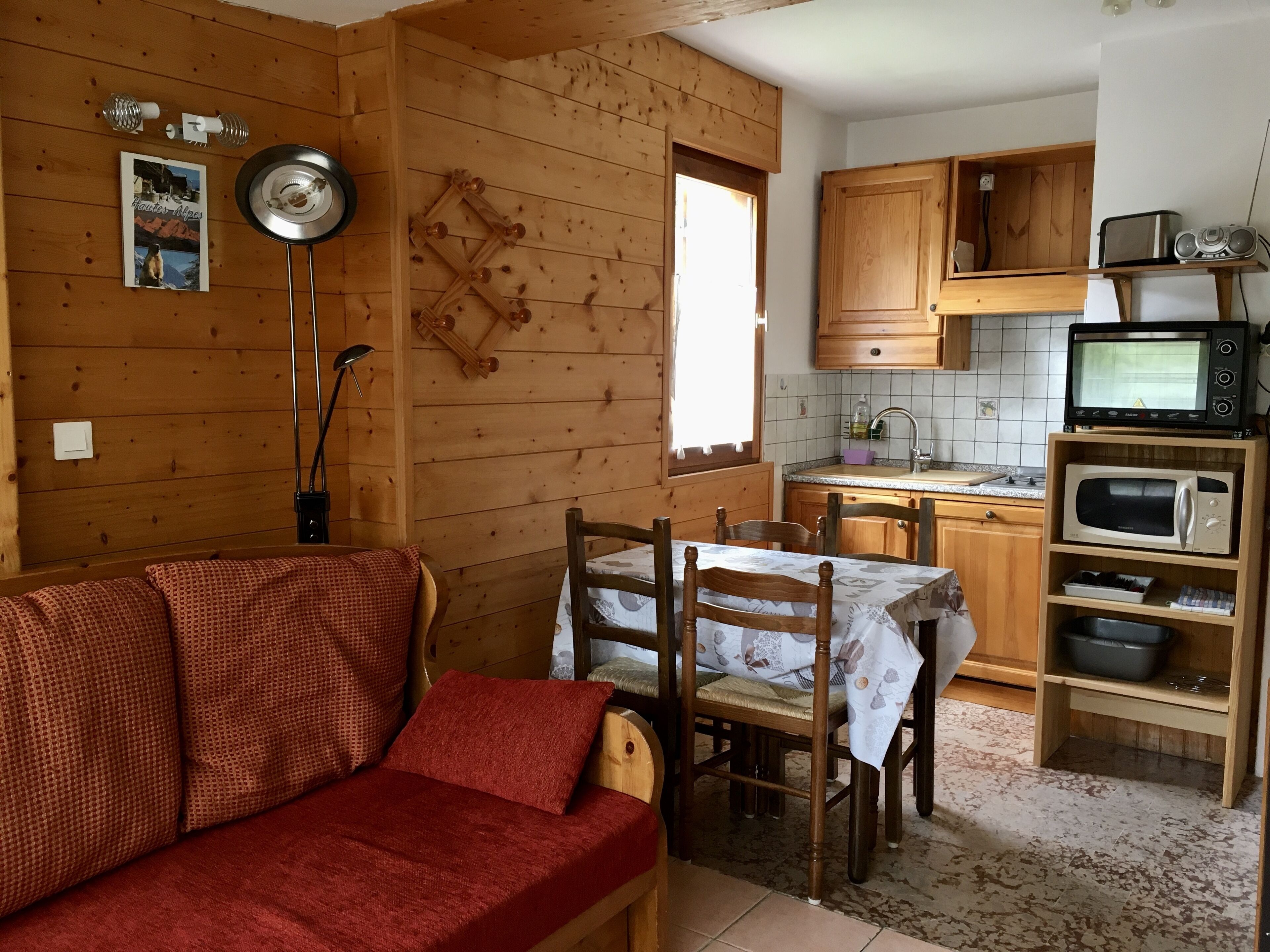 family bungalow | private kitchen | high chair