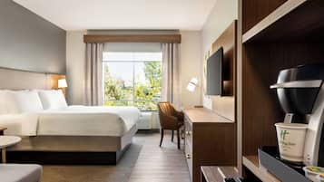 1 quarto, escrivaninha, cortinas blackout, quartos à prova de som