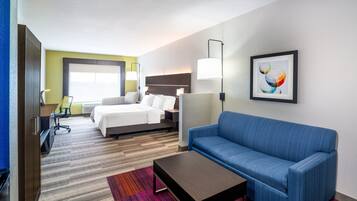 Suite, 1 King Bed | Premium bedding, in-room safe, desk, iron/ironing board