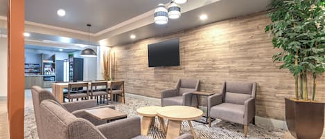 Coin salon dans le hall