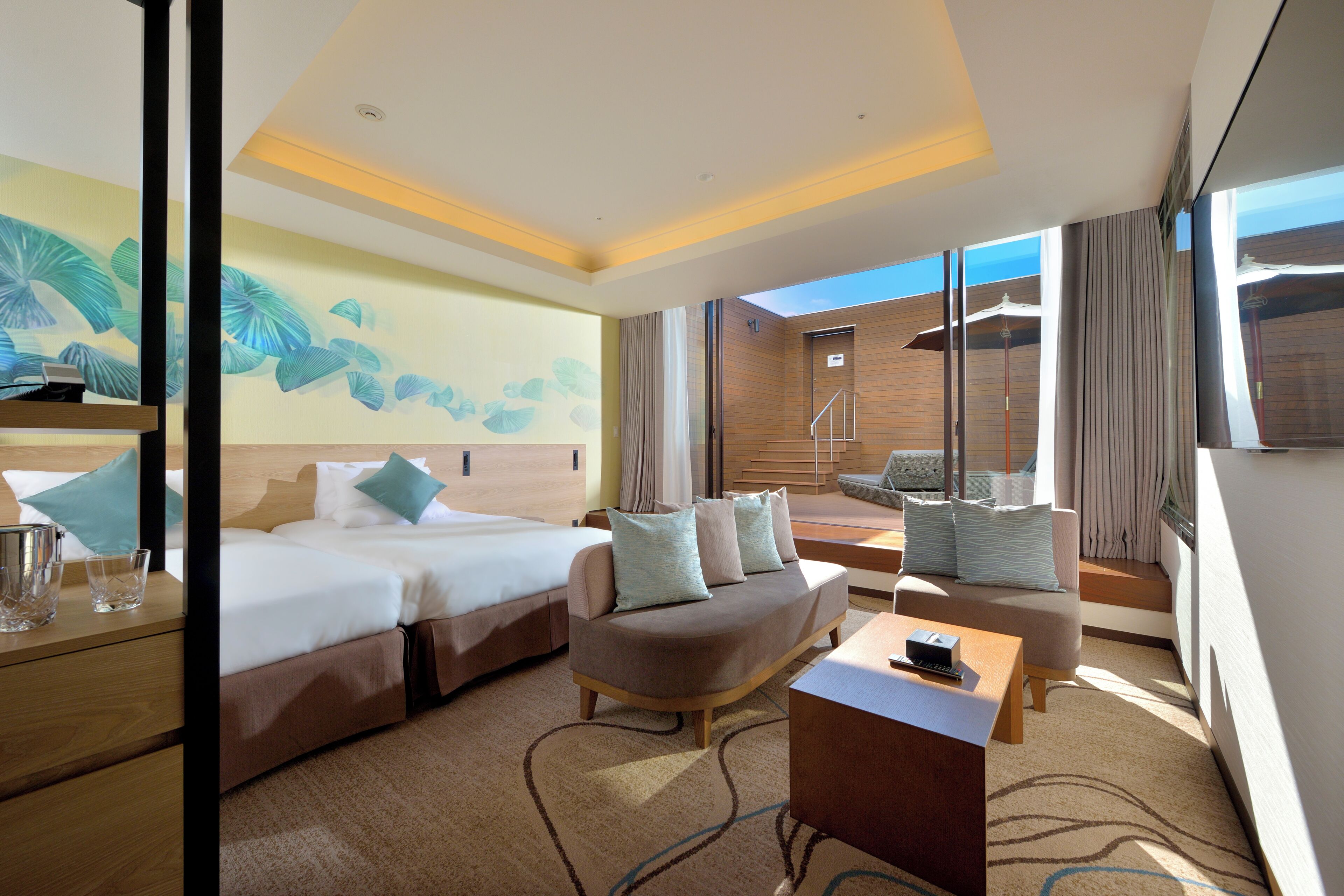 스위트, 금연, 테라스 (Suite, with Top-floor loundge access)