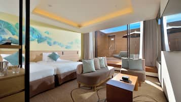 스위트, 금연, 테라스 (Suite, with Top-floor loundge access)