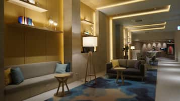 Sala de estar en el lobby