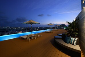 Piscina externa sazonal