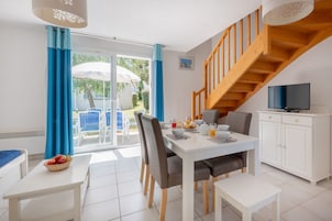 Appartement, 2 chambres (Maisonnette) | Chambres insonorisées, lits bébé (en supplément), Wi-Fi gratuit