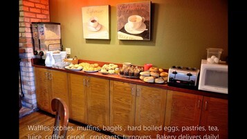 Desayuno continental incluido