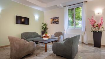 Sitzecke in der Lobby