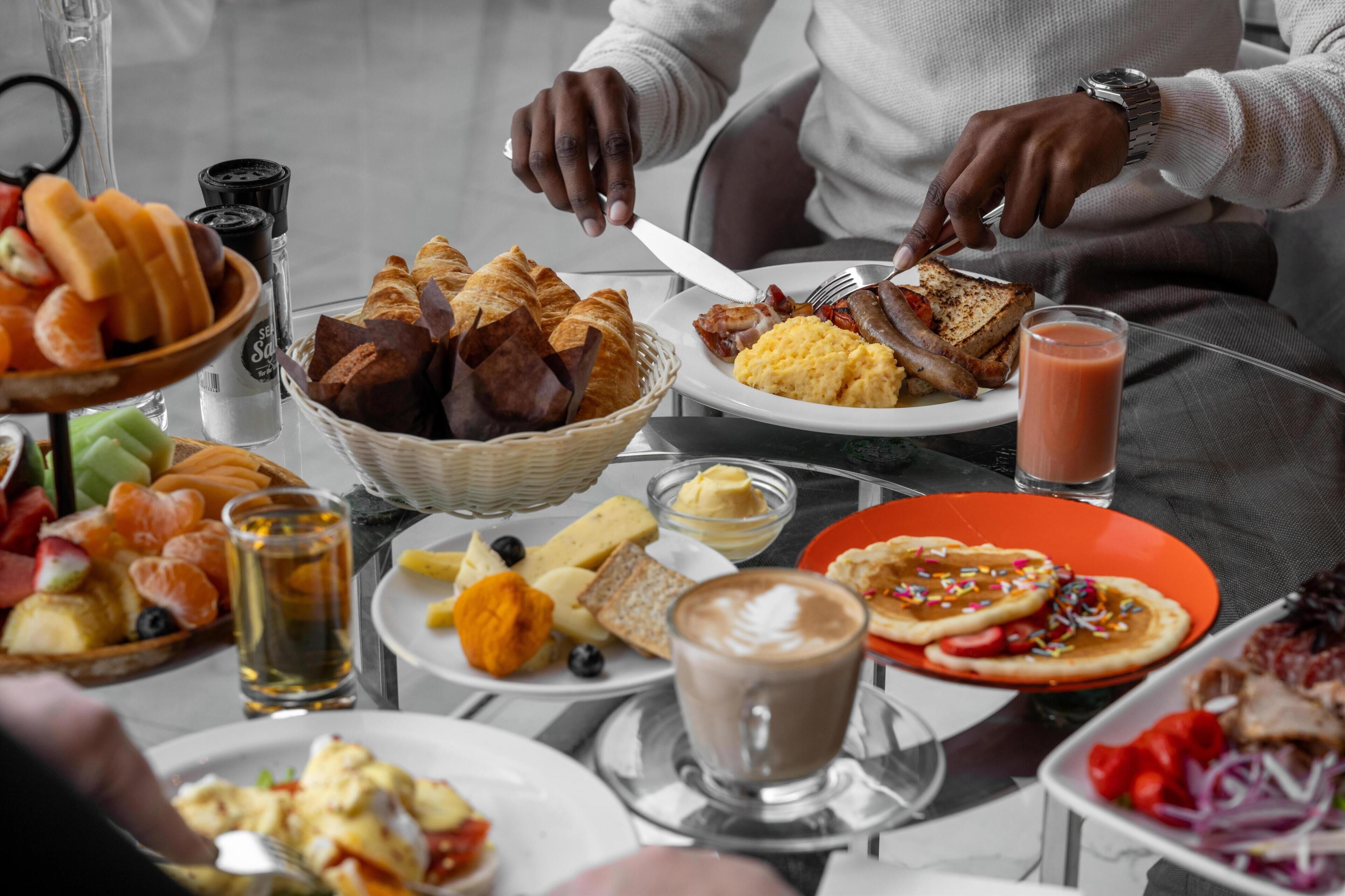 Breakfast area