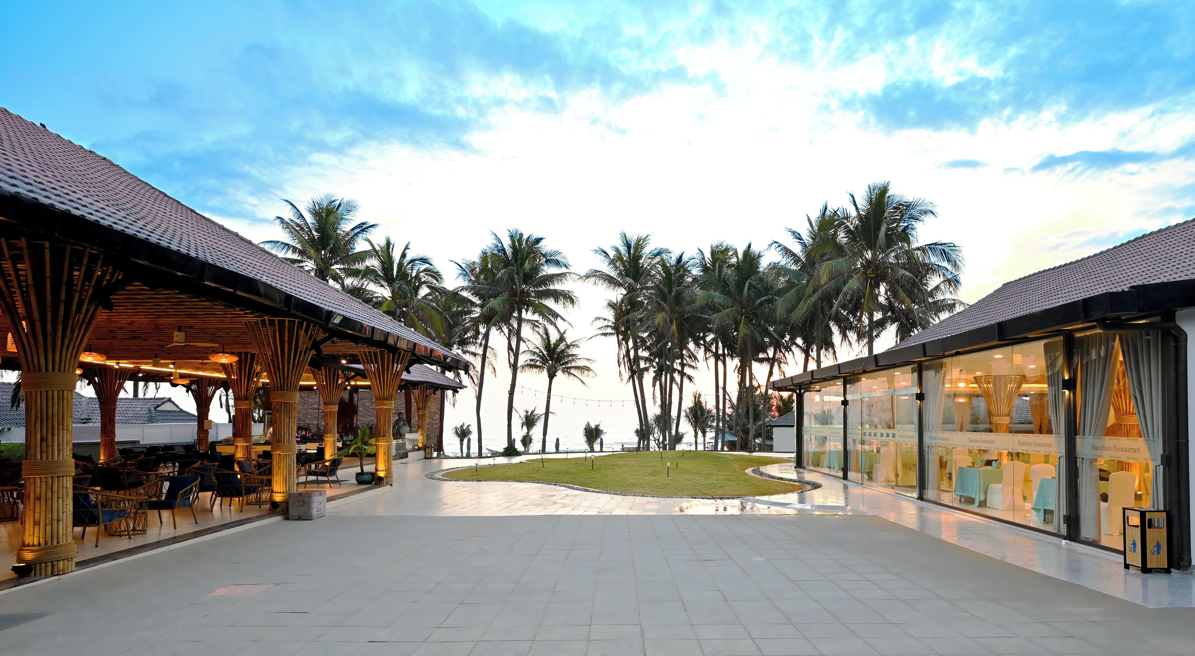 Área para banquetes al aire libre