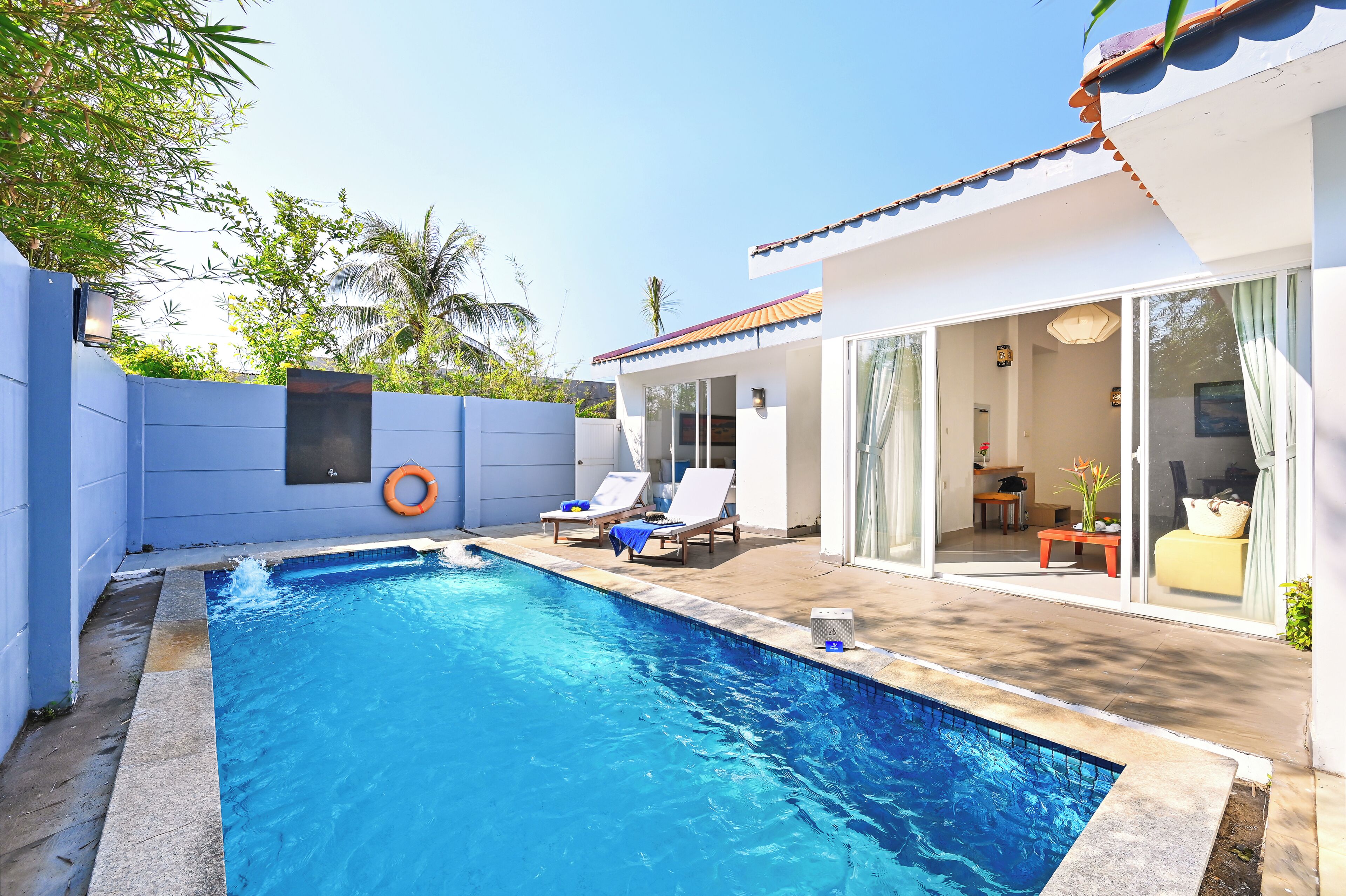 패밀리 빌라, 침실 2개, 전용 수영장 | 객실에서 보이는 전망